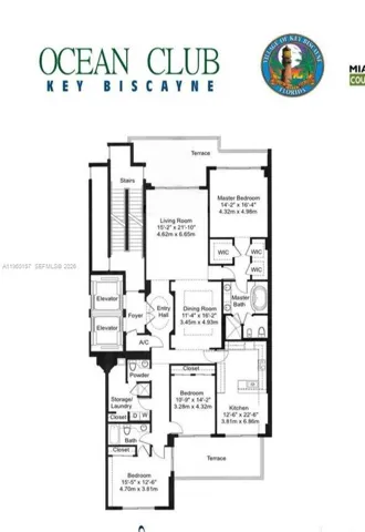 Original Floorplan, without the dining room enclosed.