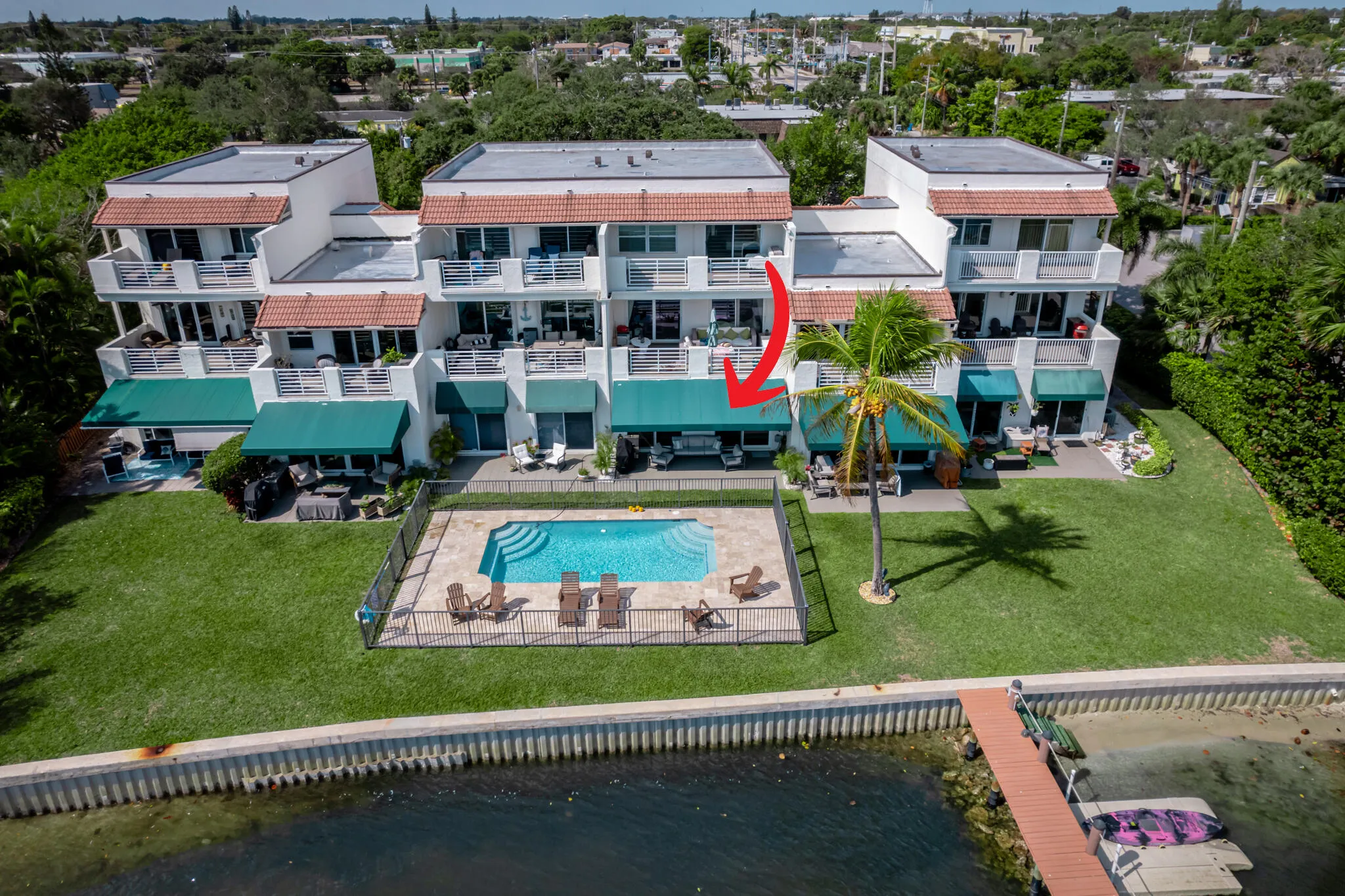Ground floor direct intracoastal condo