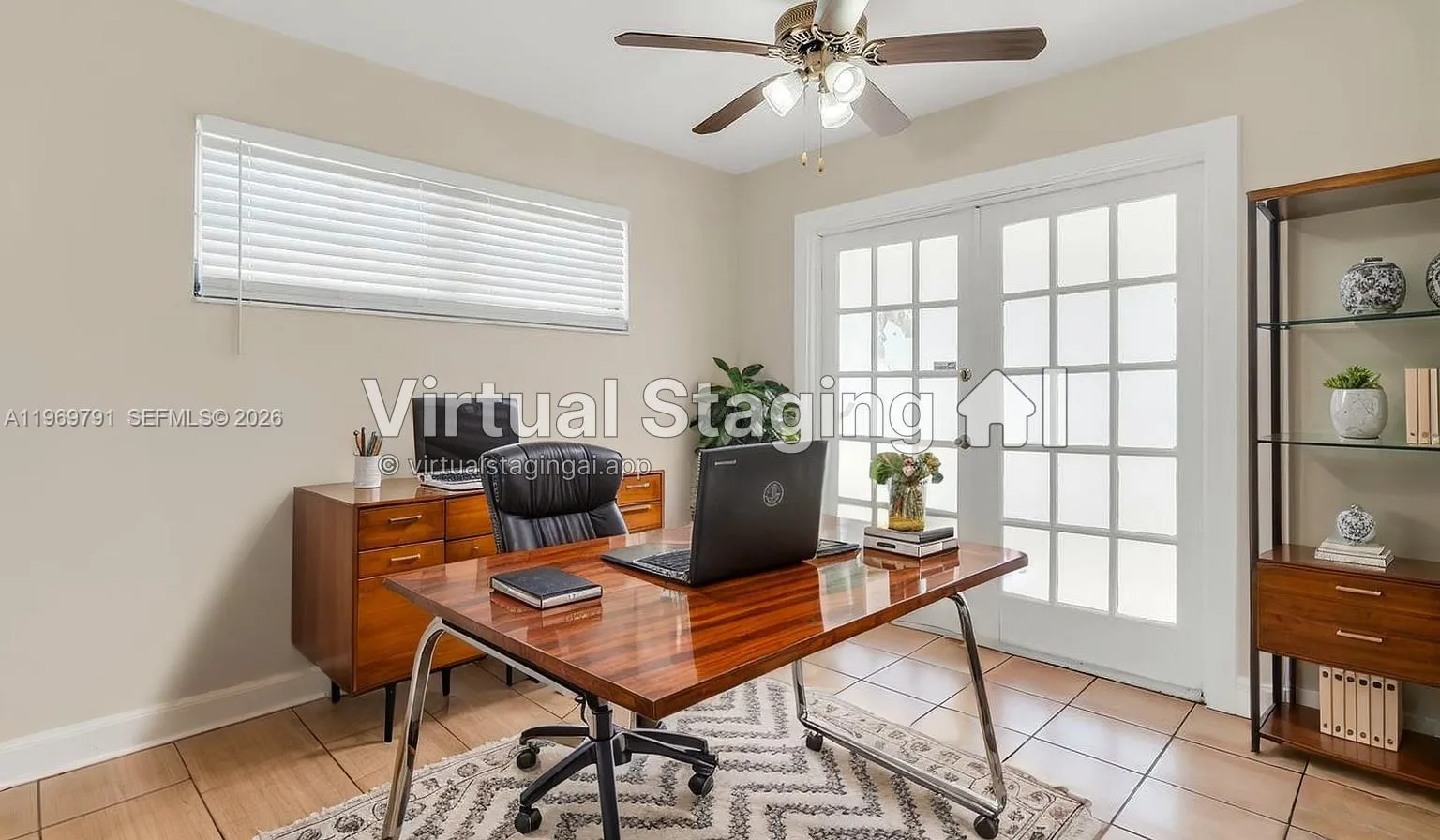 Apartment bedroom #1 could be a home office