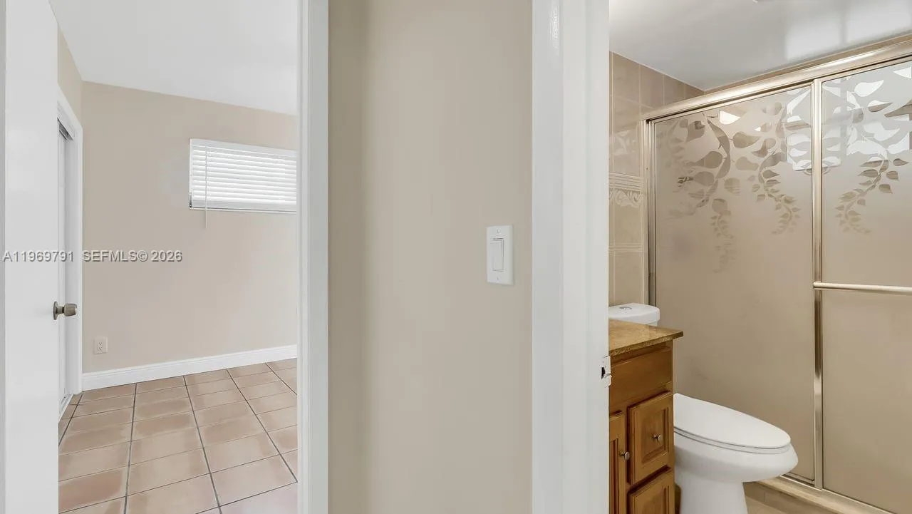 Apartment bathroom - shower