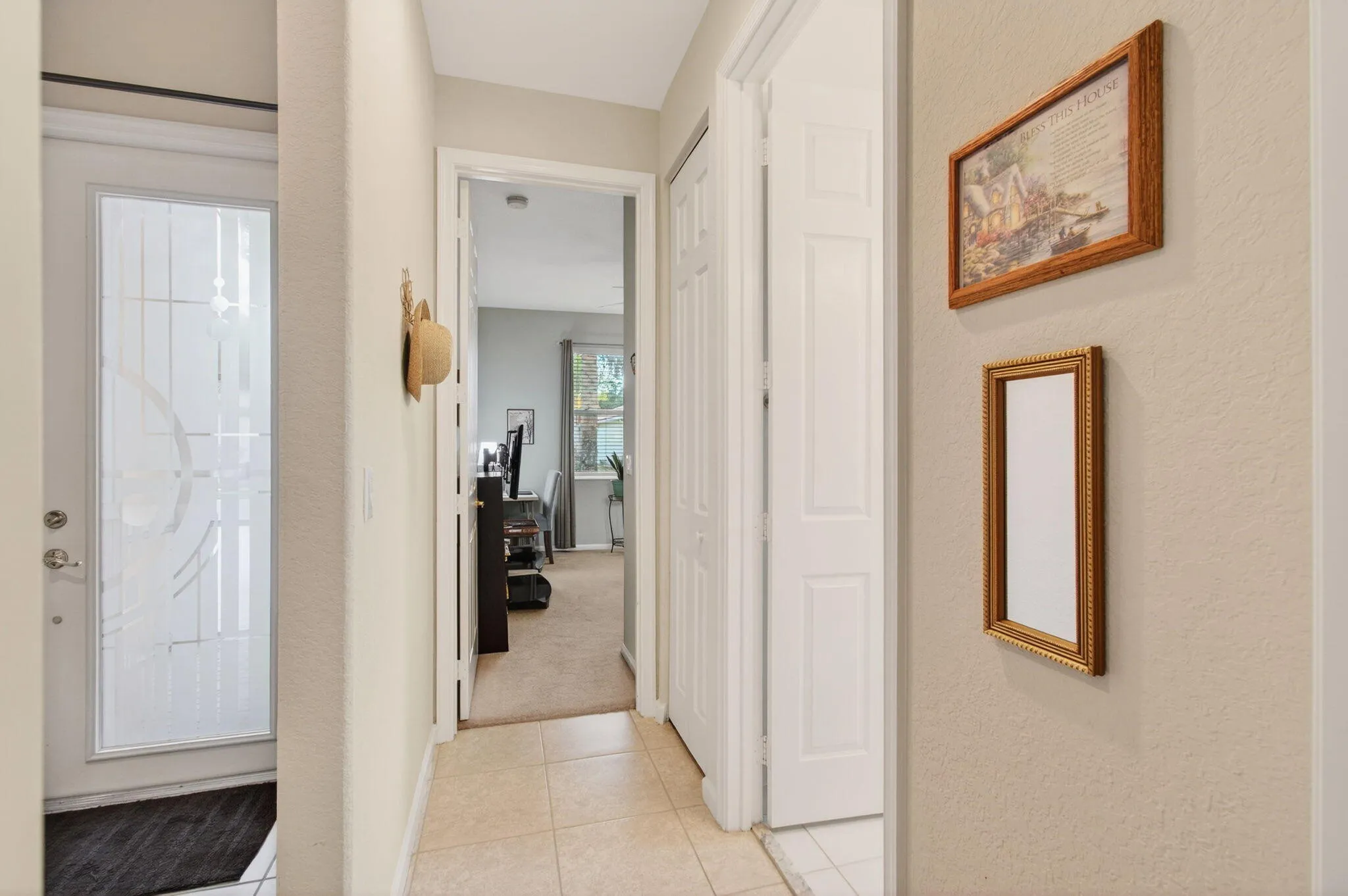 Private Hall to Guest Bedroom