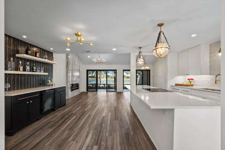 Kitchen/Living areas