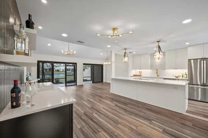 Kitchen/Living areas