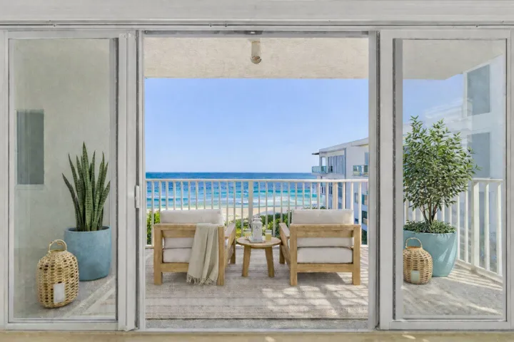 Digitally Staged: Beach Patio