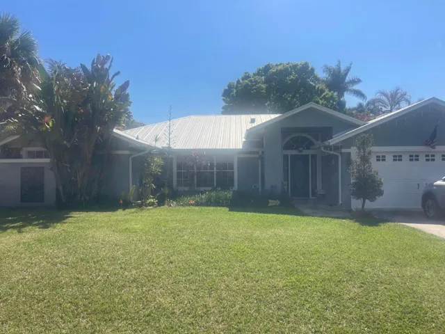Front of the house