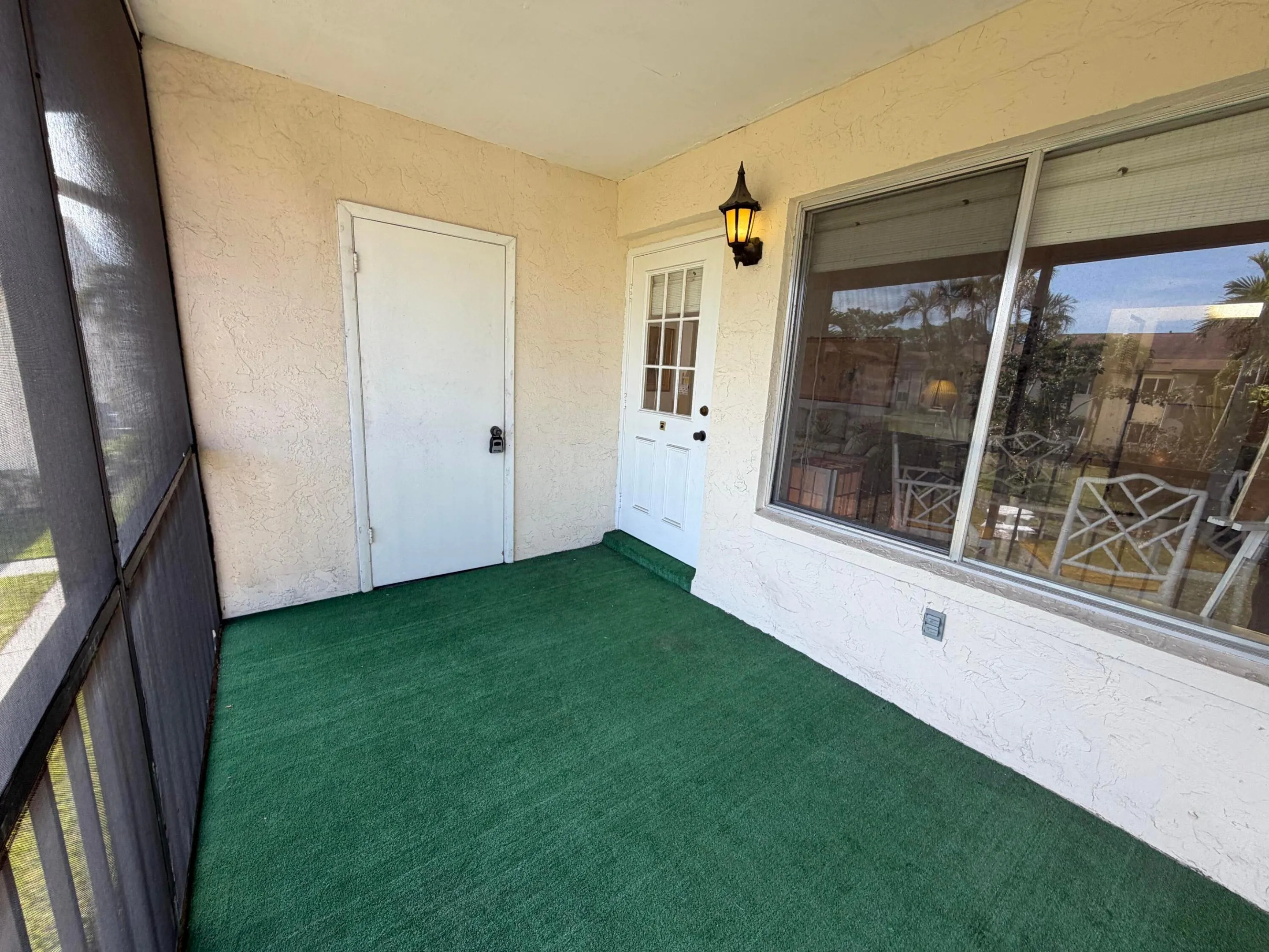 Nice Covered Screened-in Patio