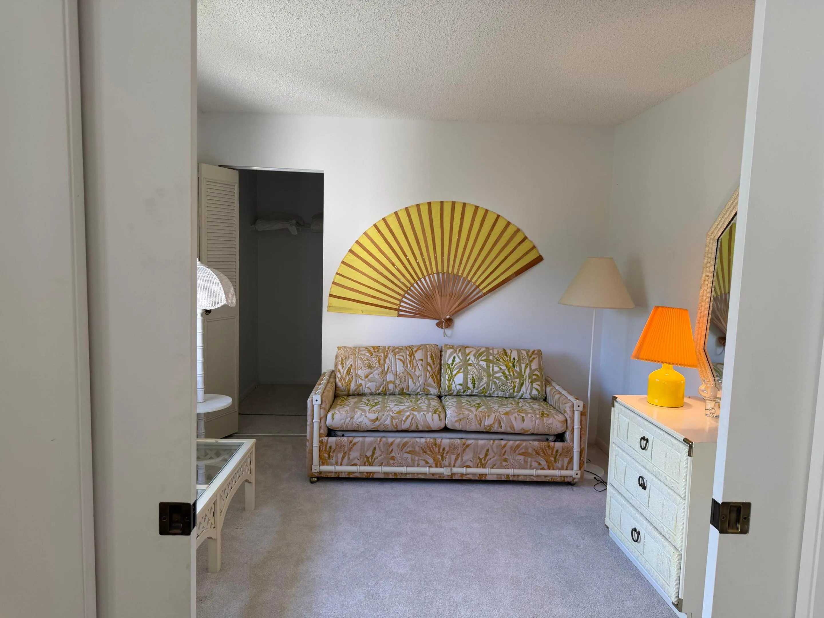 Guest Bedroom with Pocket Doors