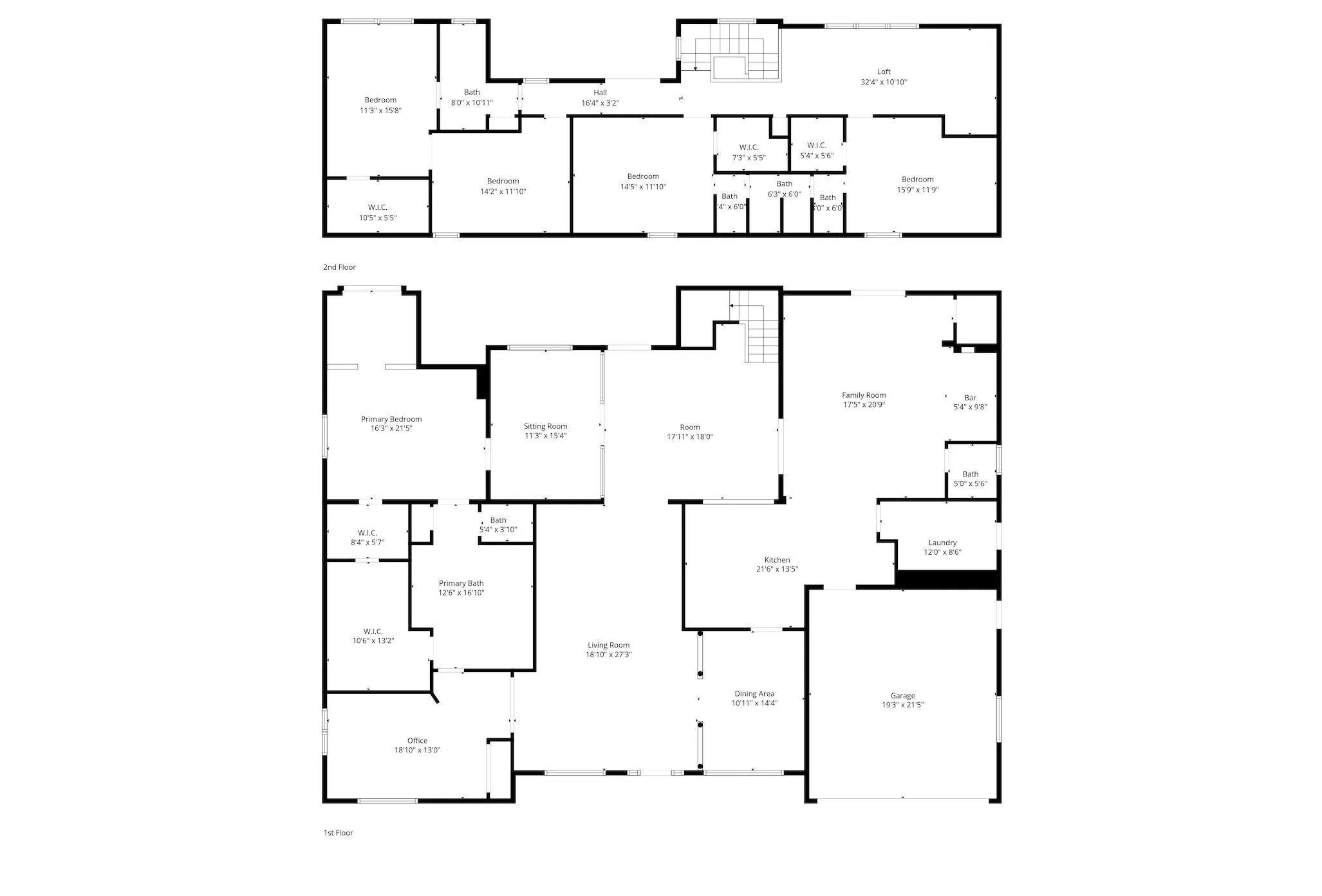 All floor plans