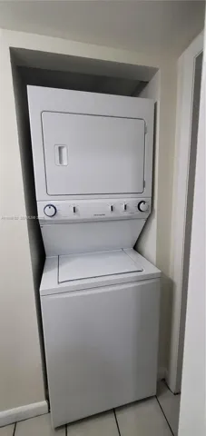 In unit laundry