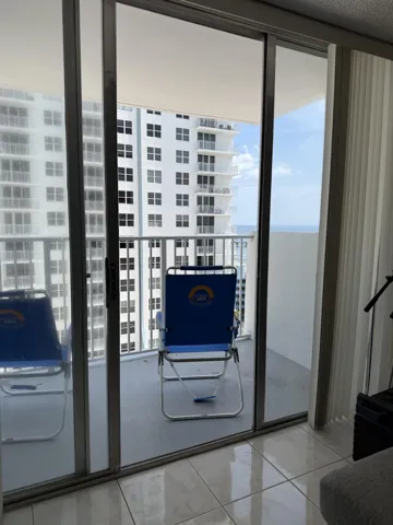 Newly renovated balcony