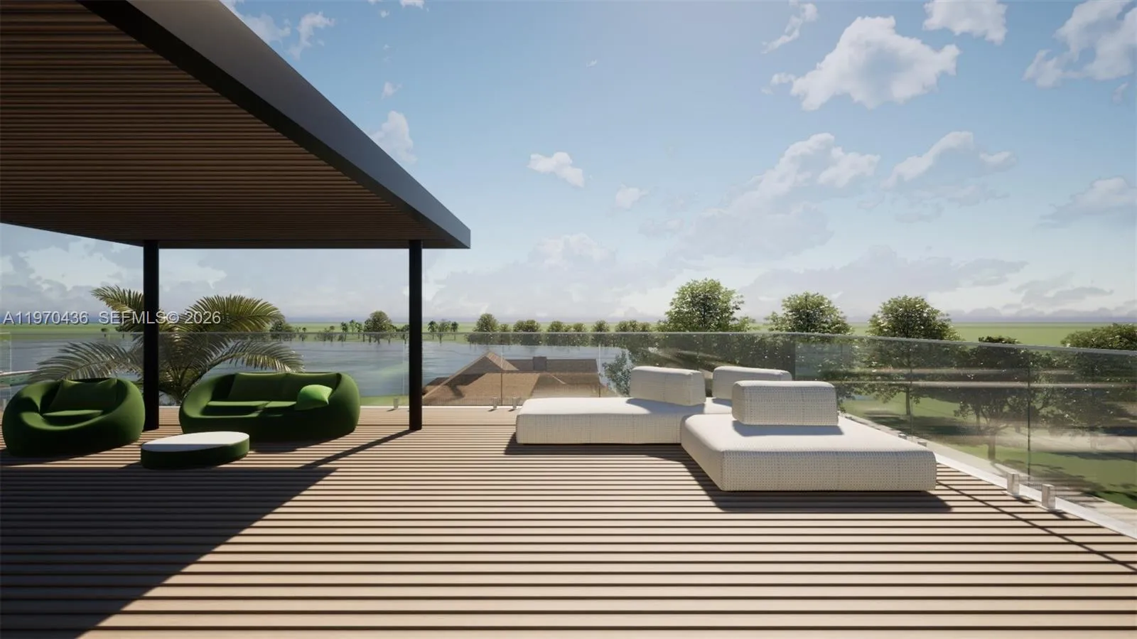 Virtually Staged Rendering