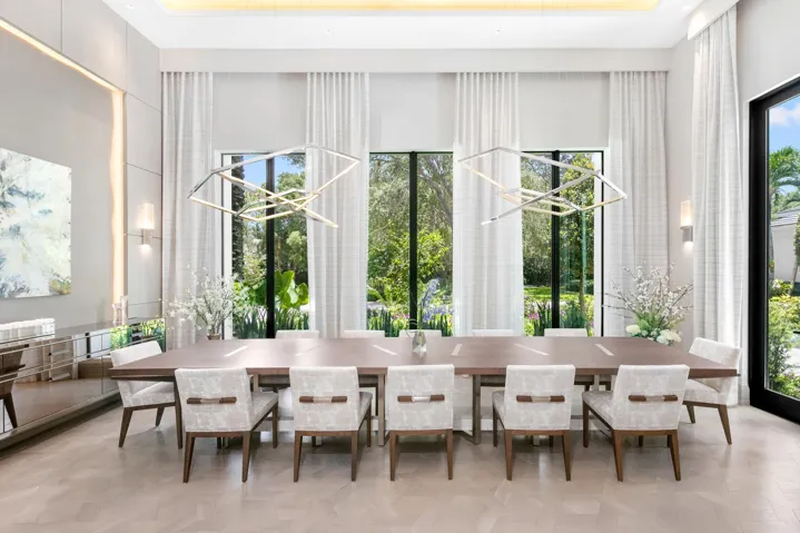 Formal dining room