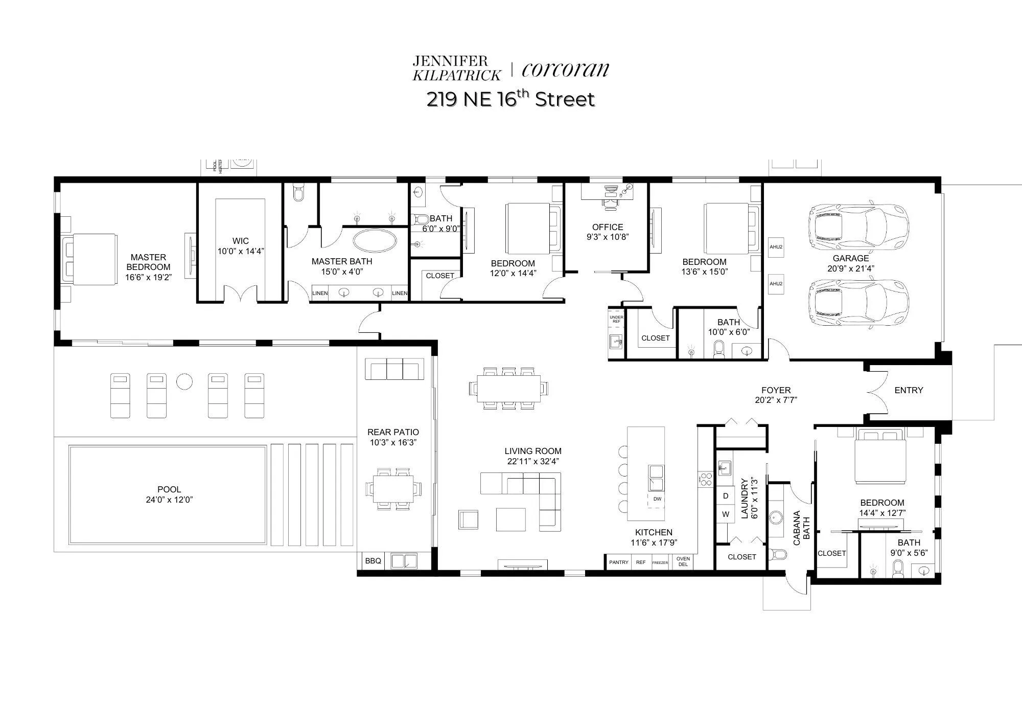 219 NE 16TH ST - Floor Plan