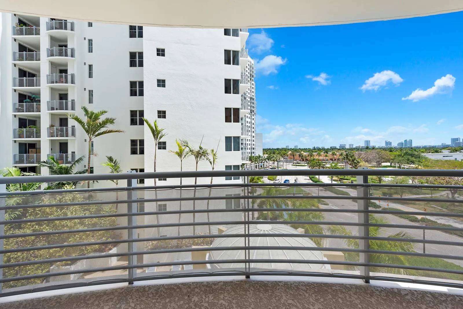 1st Balcony from the Living Room
