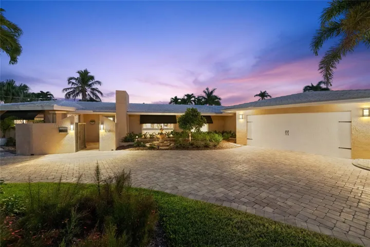 Beautiful front view of the home