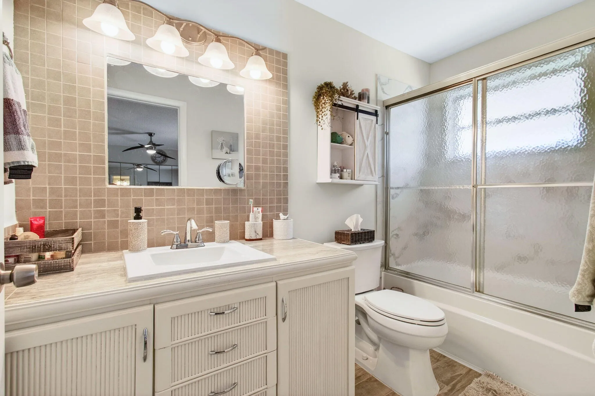 Updated primary bathroom (2)