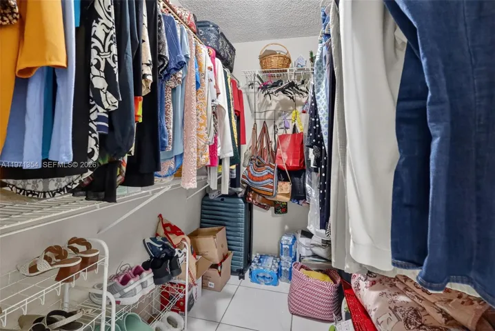 Walking Closet in Primary Bedroom