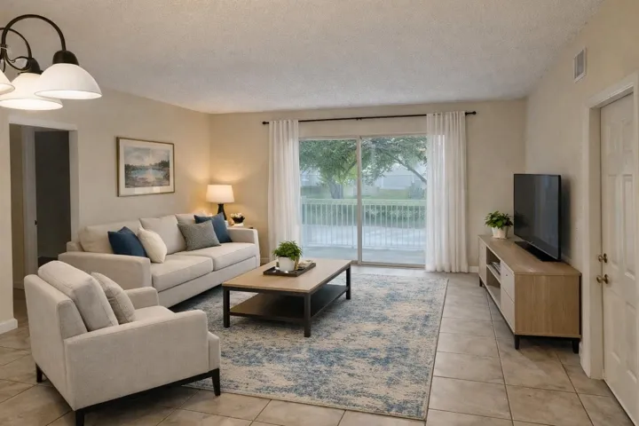 Family Room - Virtually Staged