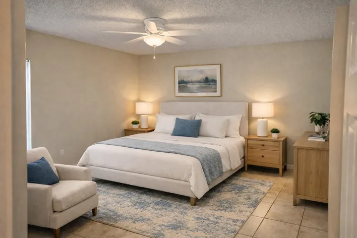 Bedroom - Virtually Staged