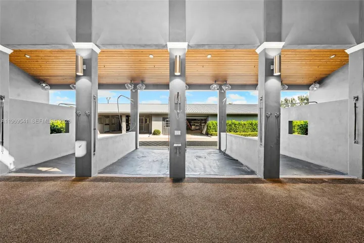 Wash stalls.