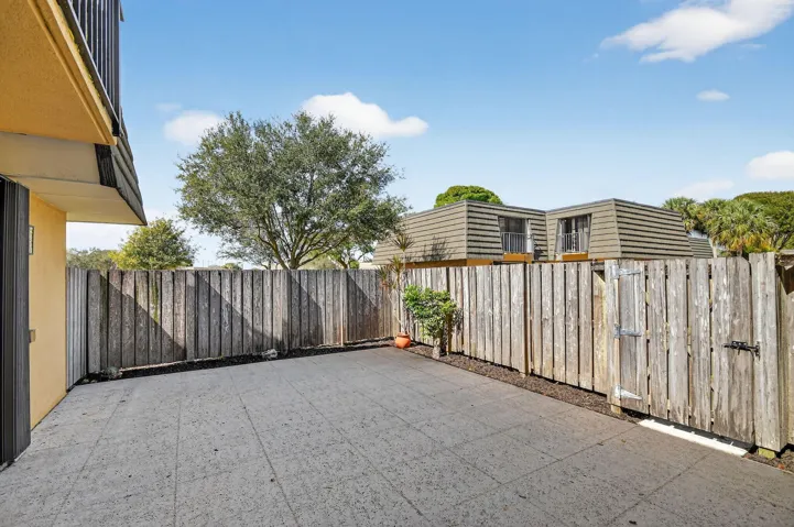 Fenced and Private Patio