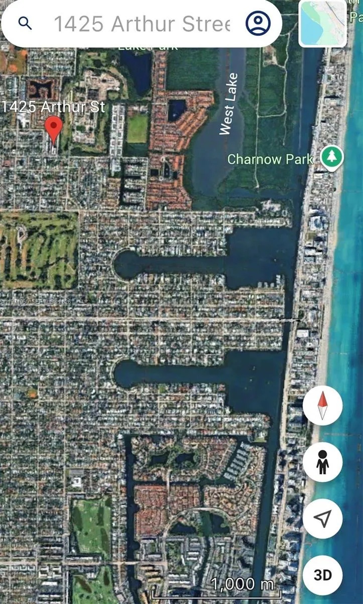 Satellite location close to Beach