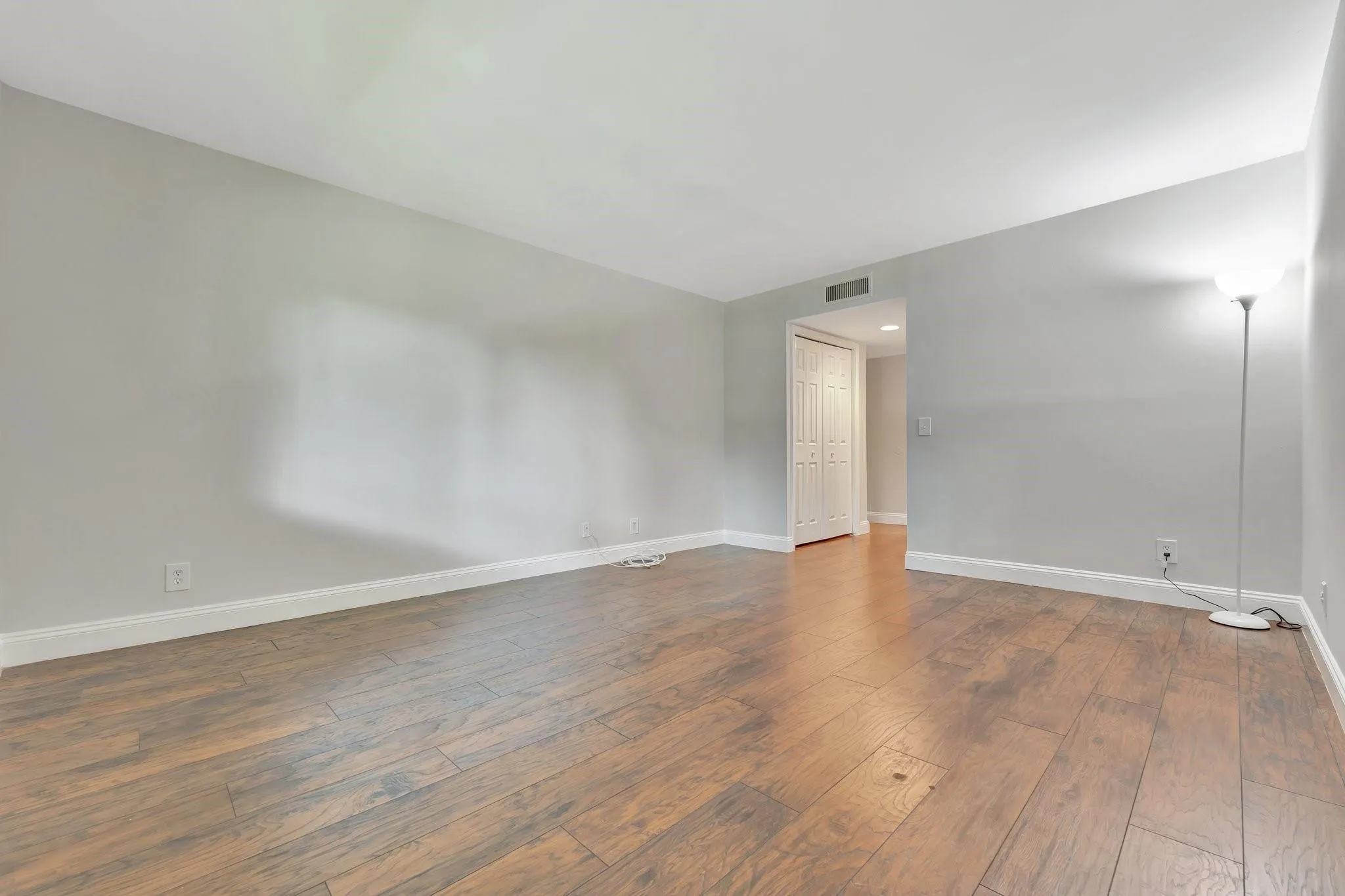 Shown without furnishings here.