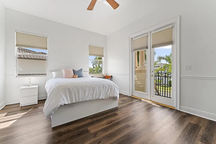 Bedroom with Ensuite Bath and Balcony