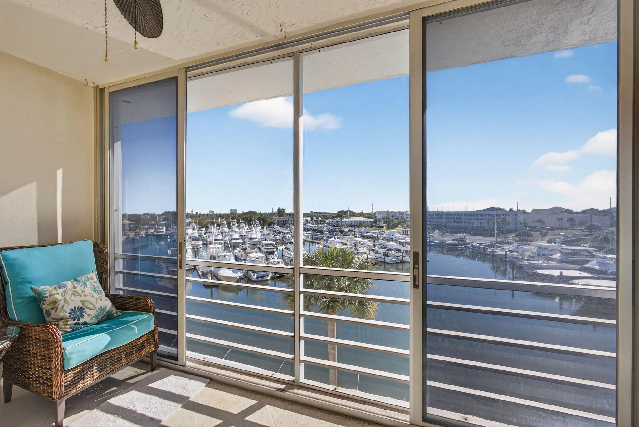 Patio with a Stunning View