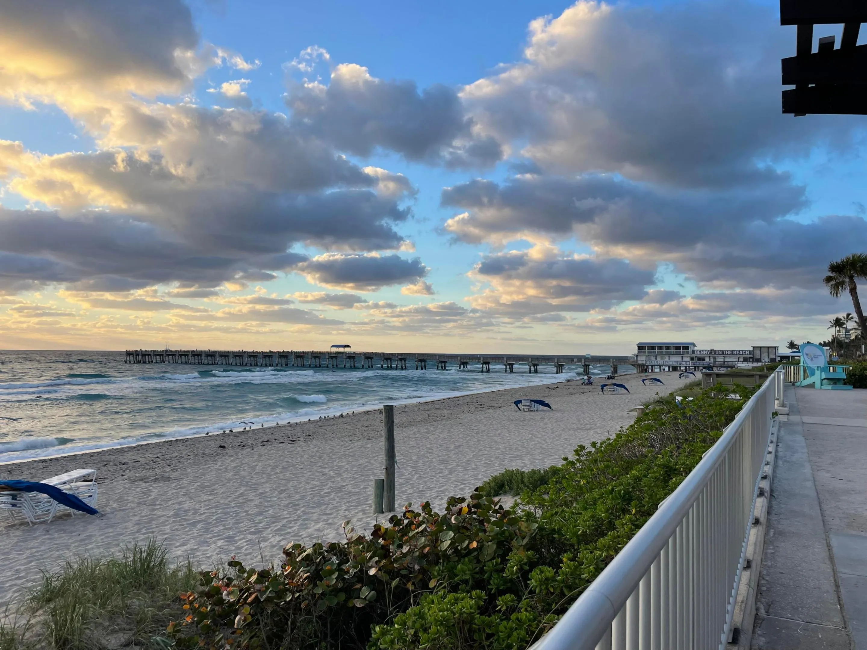 BEACH AND PIER