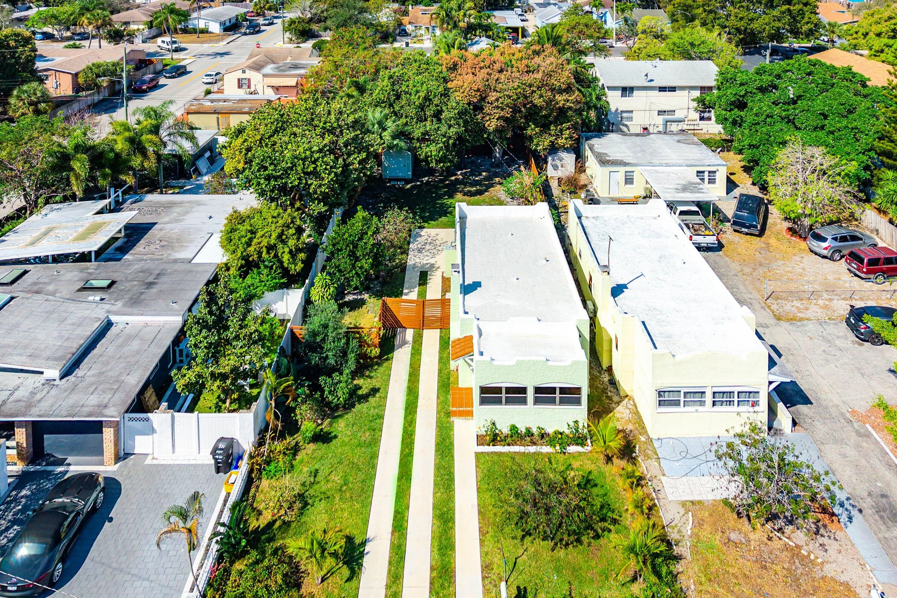 ARIAL OF THE FRONT ENTRANCE