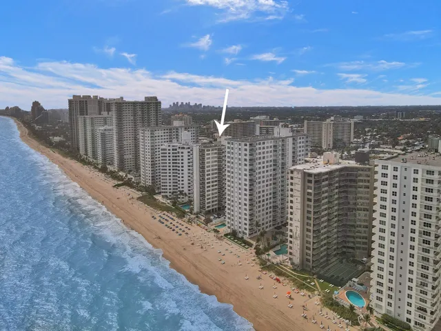 City of FT Lauderdale in the backround