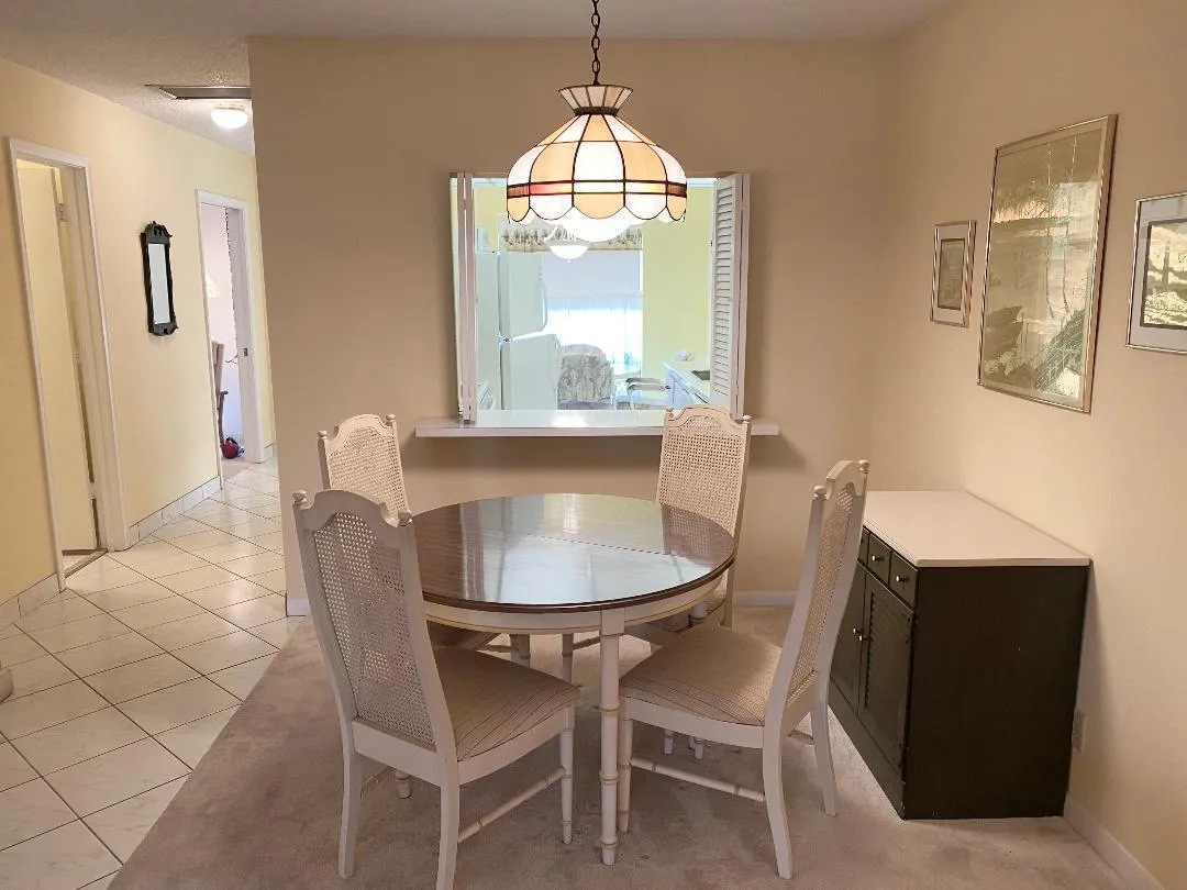 Dining area