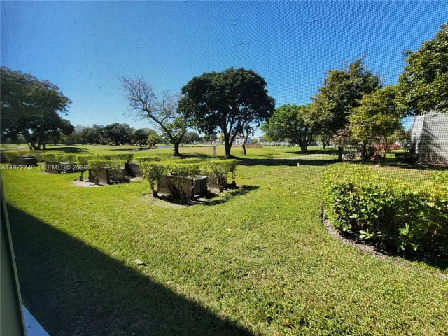 View to Golf Course from Screened Balcony