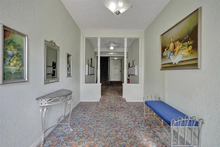 Front Entrance/Mail Area