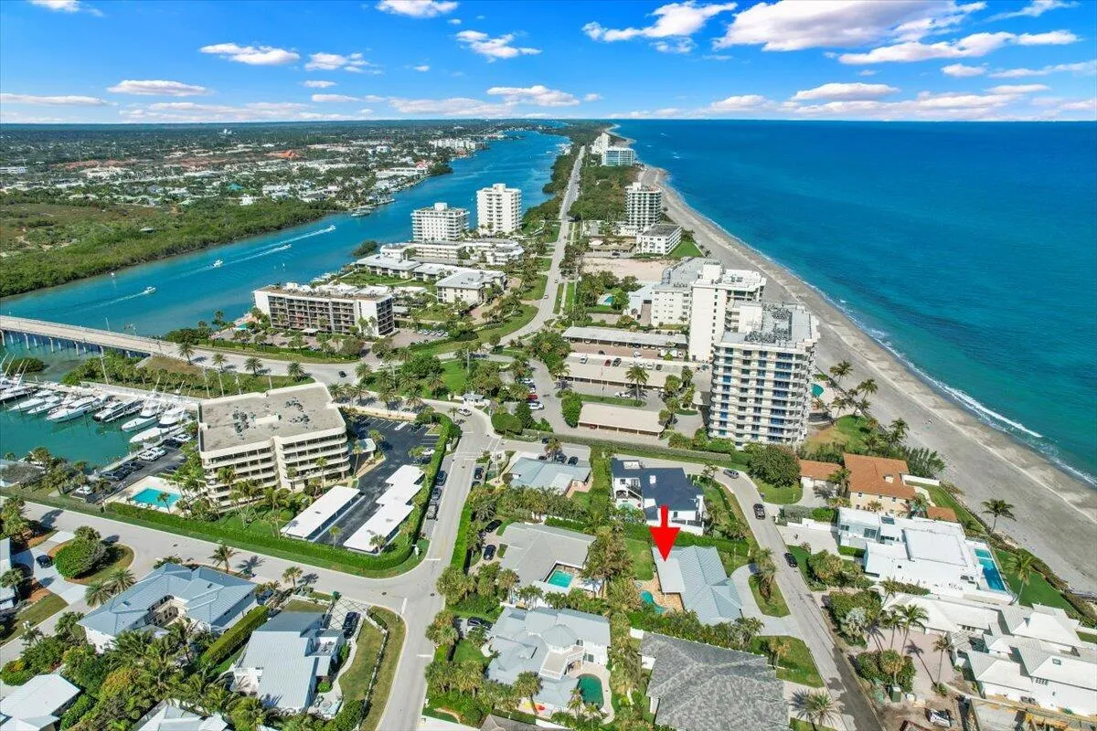 Aerial View Jupiter Island