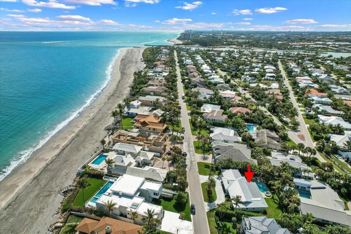 Aerial View toward Inlet