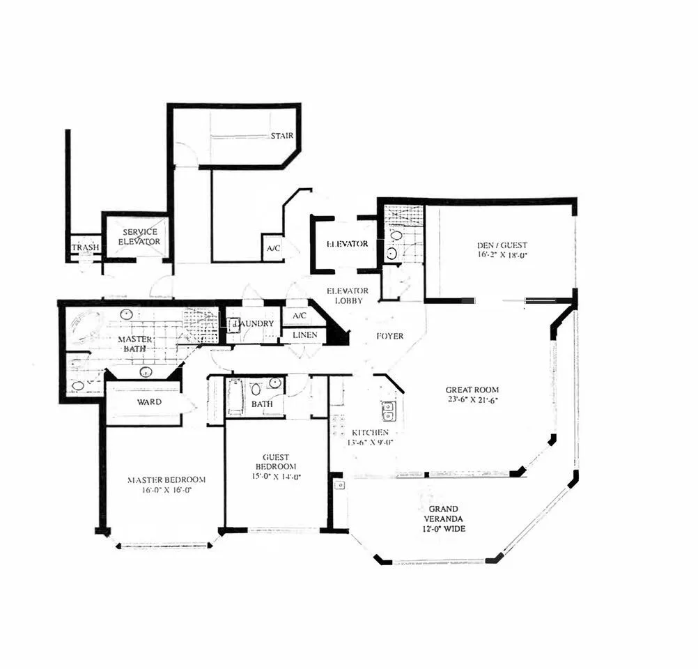 Bellaria 402 Floor Plan