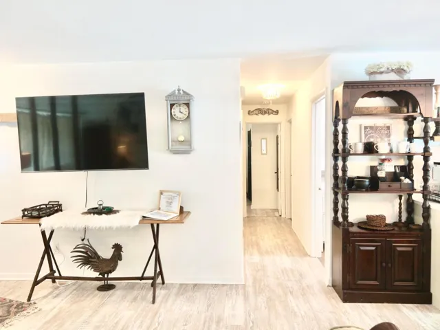 Entrance to Living Room Open Layout