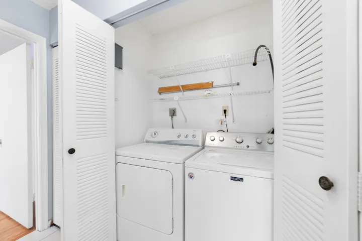 Laundry closet