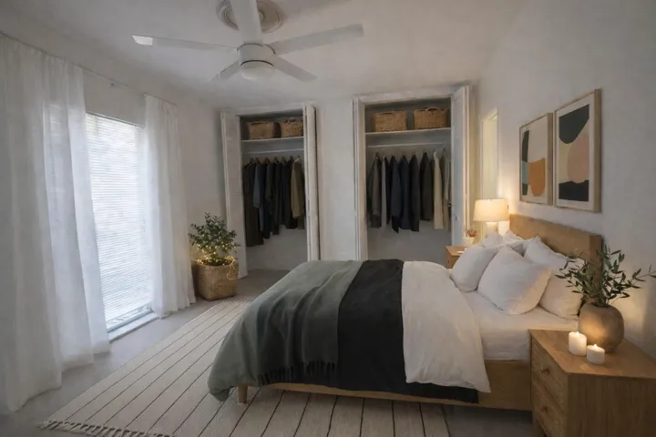 Second Bedroom Staged