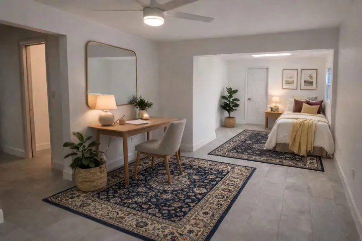 Master Bedroom Staged