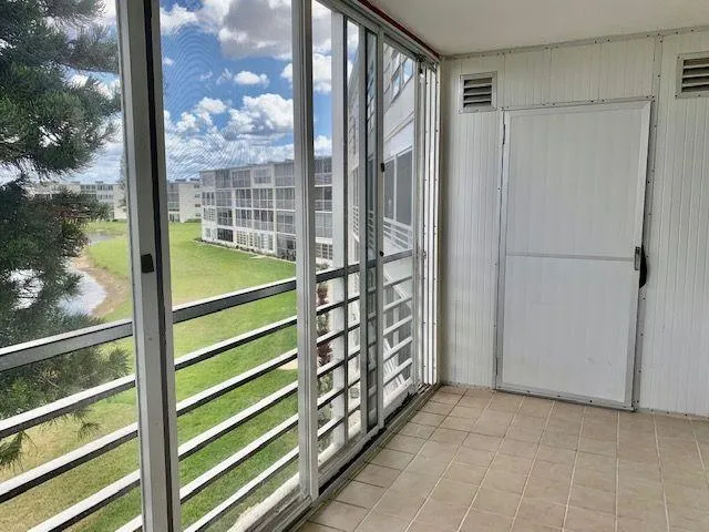 Sliding Windows on Patio