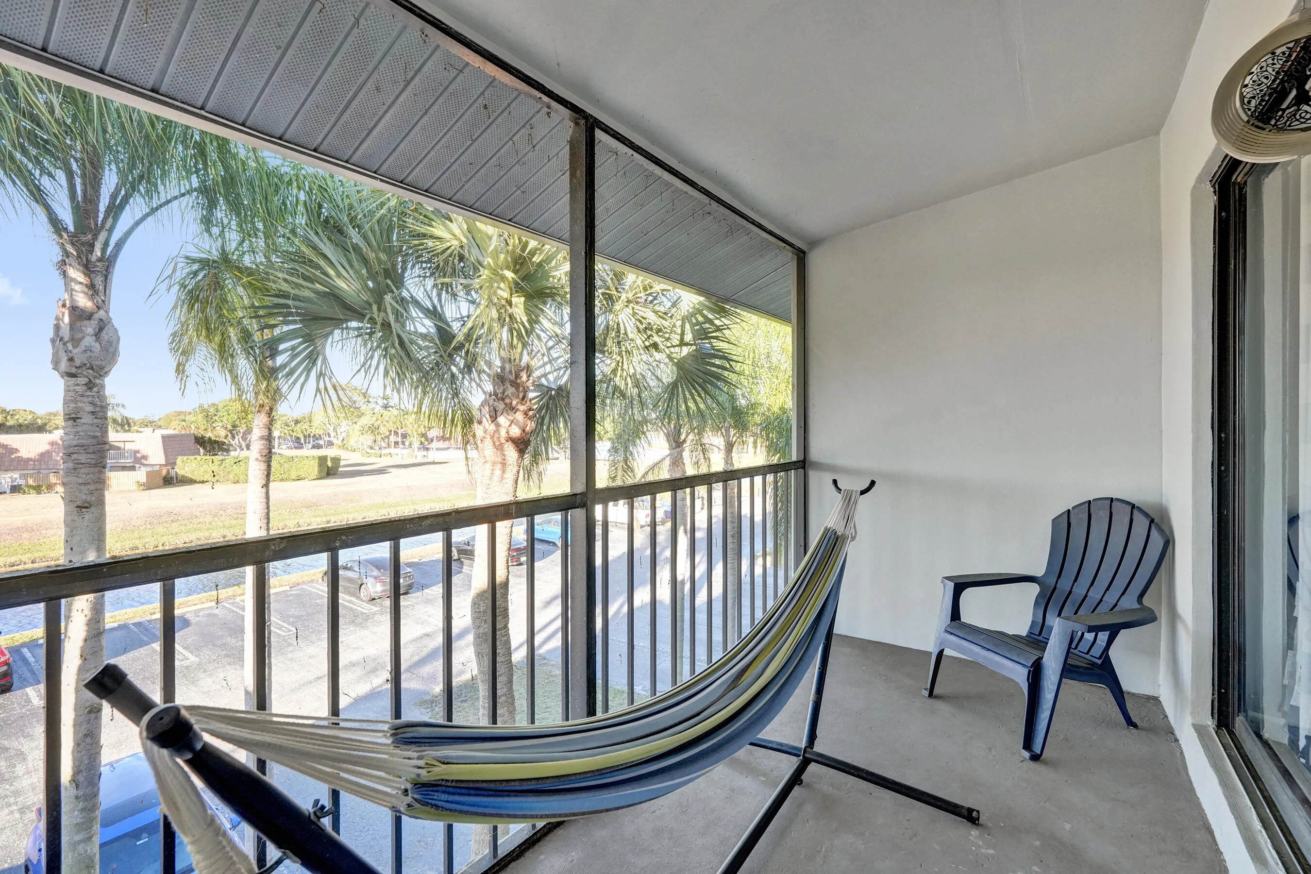 Screened Balcony - Water View