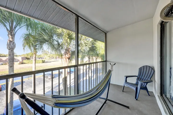 Screened Balcony - Water View