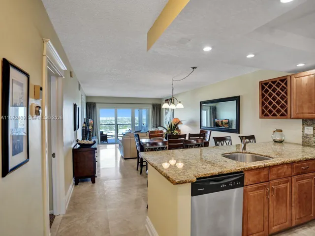 Open kitchen concept