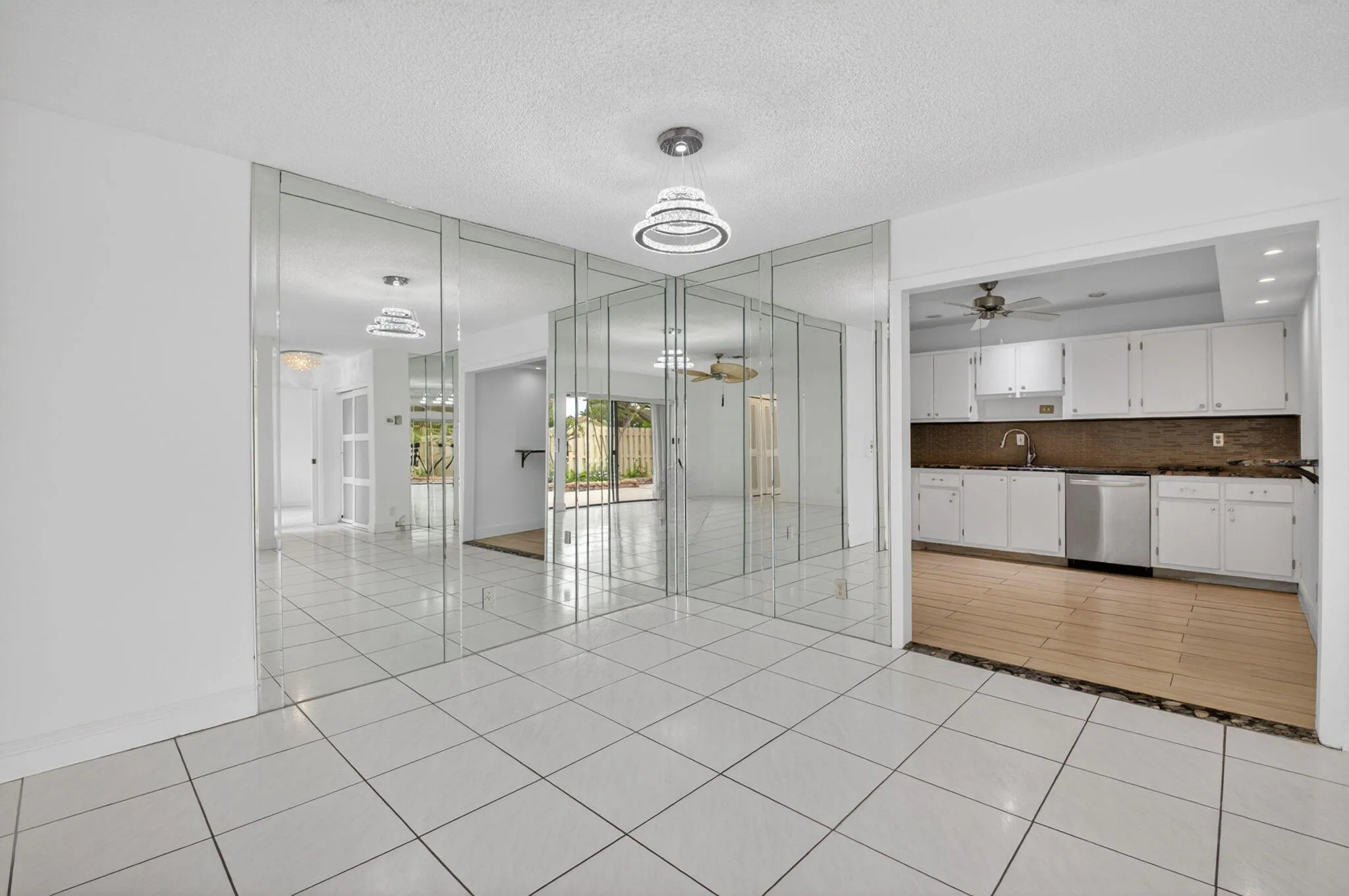 Dining Area into Kitchen