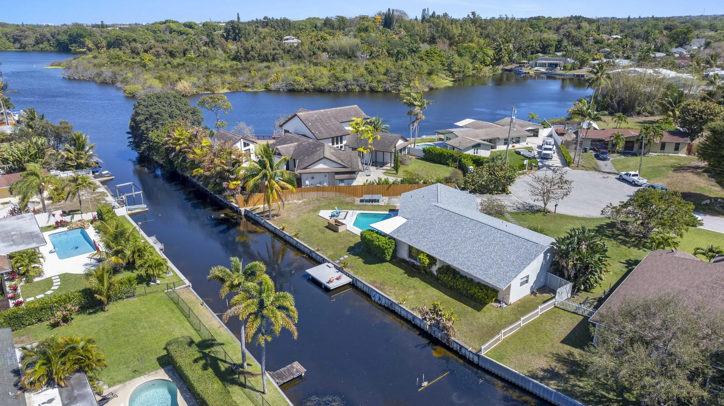 6797 Bayshore Drive Aerial