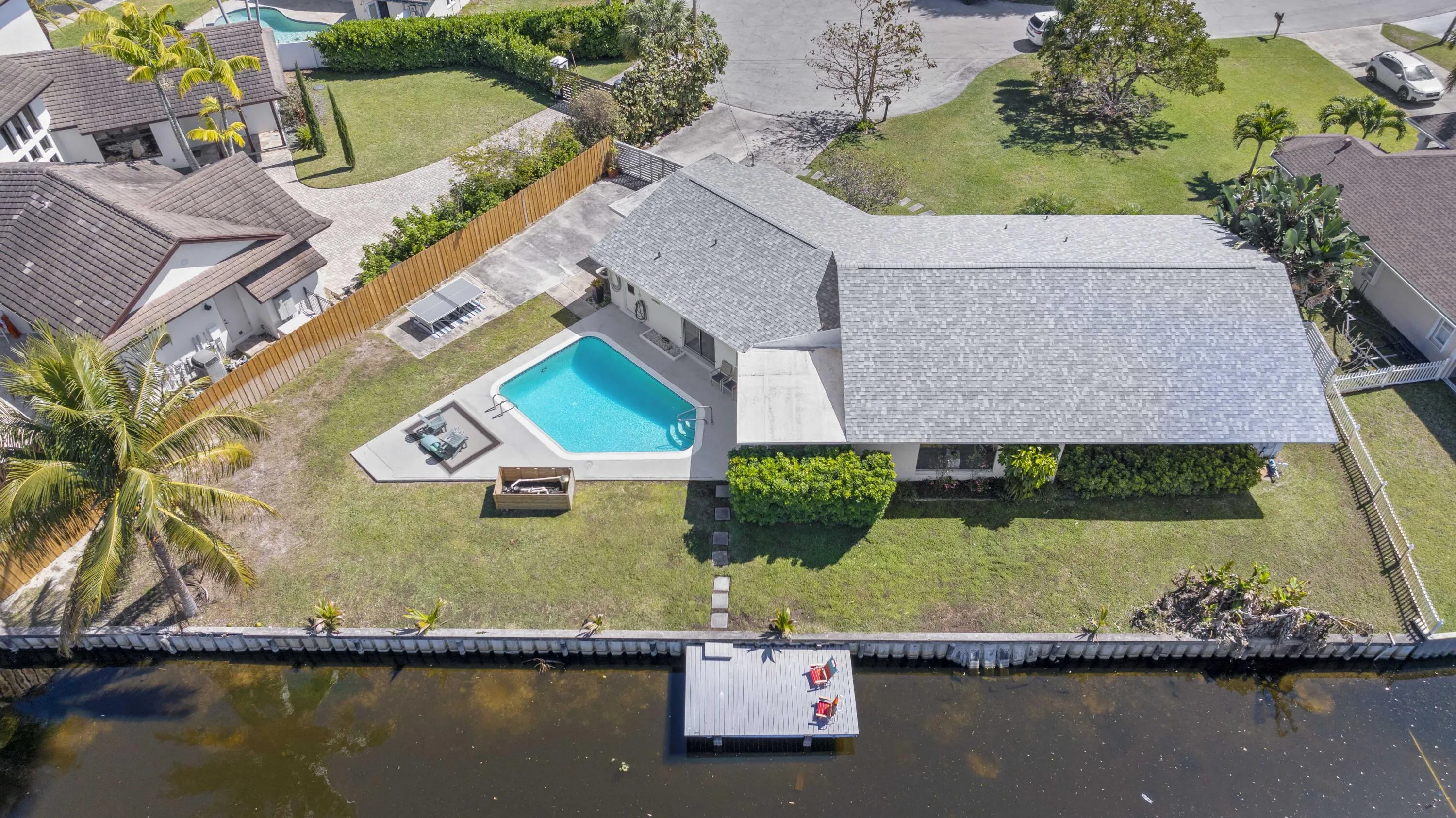 6797 Bayshore Drive Aerial