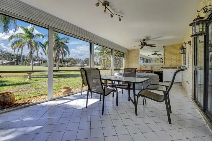 Enclosed Patio